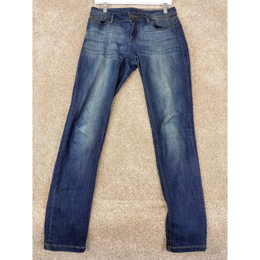 DL1961 Premium Denim‎ Skinny Jeans Medium Wash Blue 28 Mid Rise Stretch Slim Fit